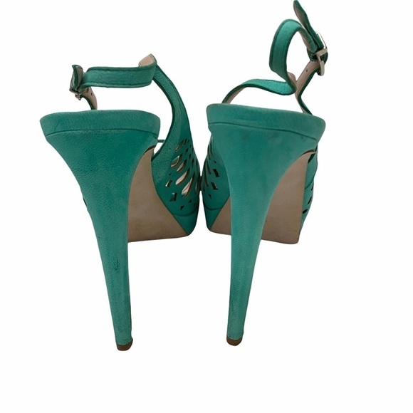 BCBGeneration Duncan Peep Toe Slingback Sz 9M - Picture 7 of 11